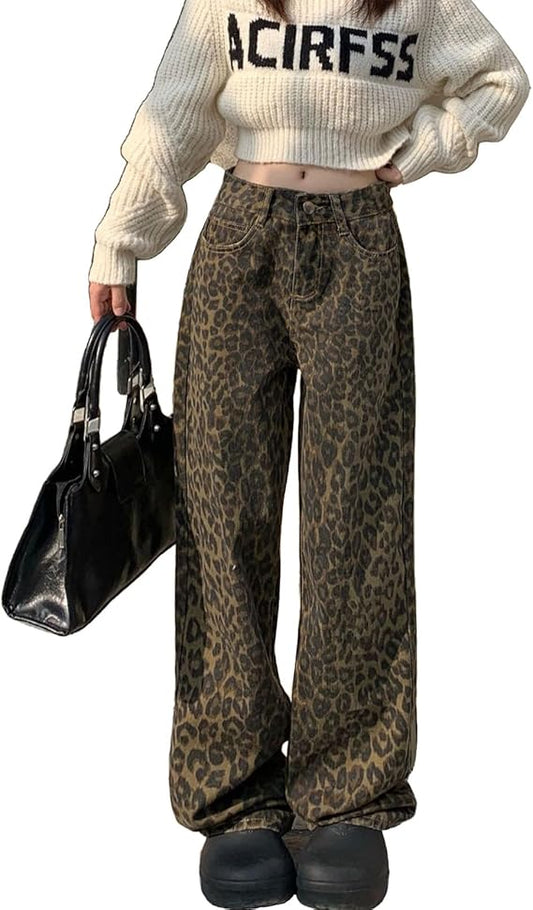 Emma's Leopard Jeans