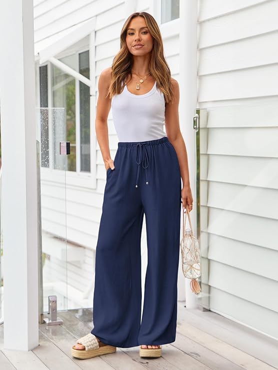 Mila's Linen Pants - Vavave