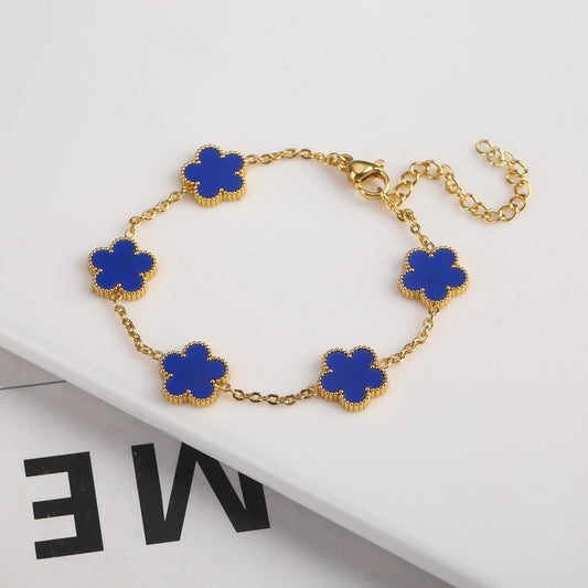 Claire's Clover Bracelet